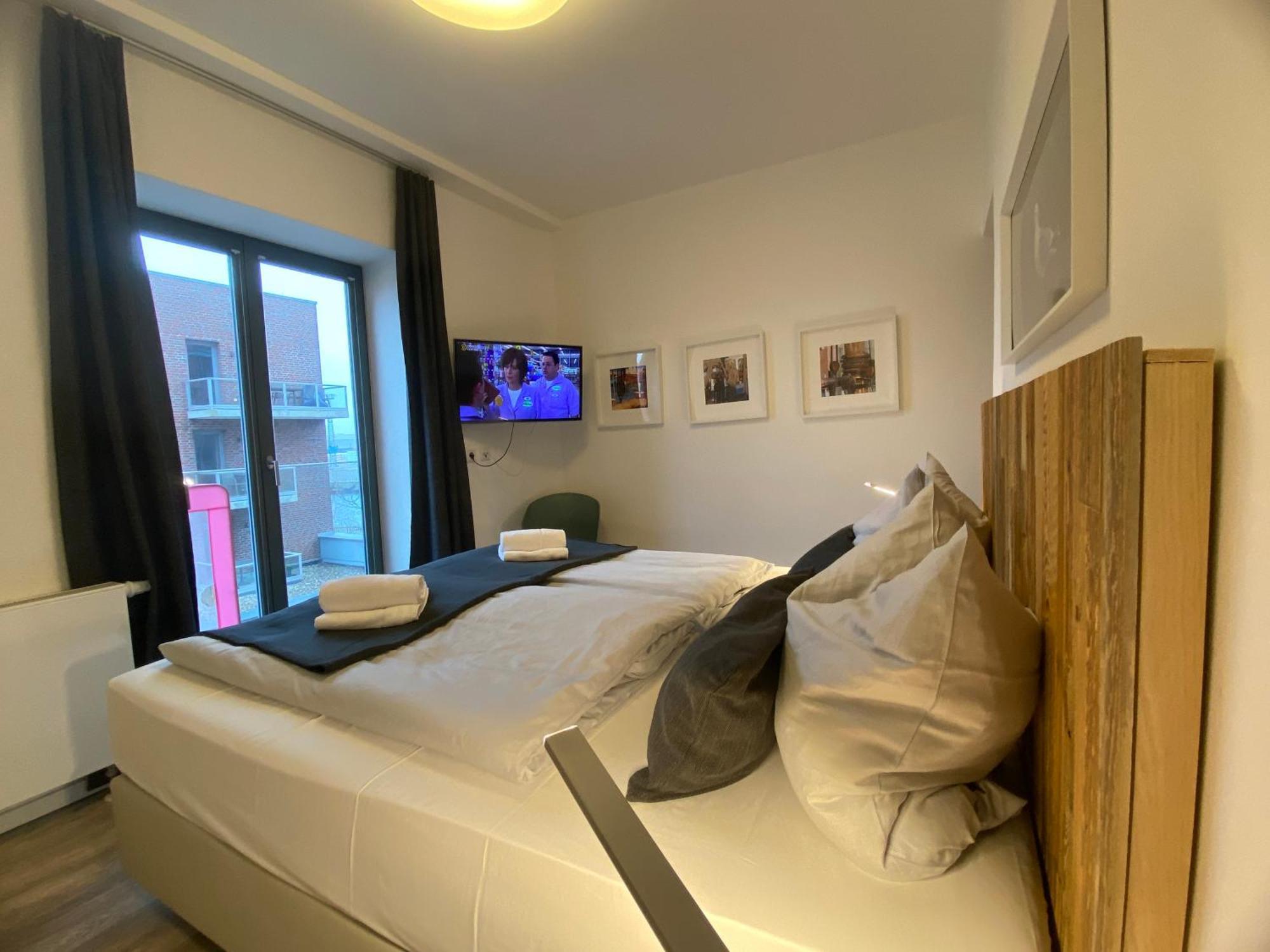 Meerblick, Balkon Und Private Sauna Im Historischen Getreidespeicher Wismar Bagian luar foto